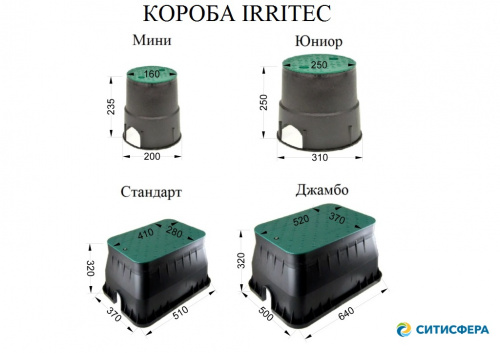 Короб электромагнитных клапанов JUMBO (Джамбо) IRRITEC